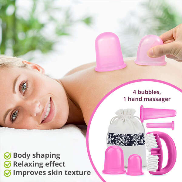 Face and body massage set - Pilly - AI WEB SHOP