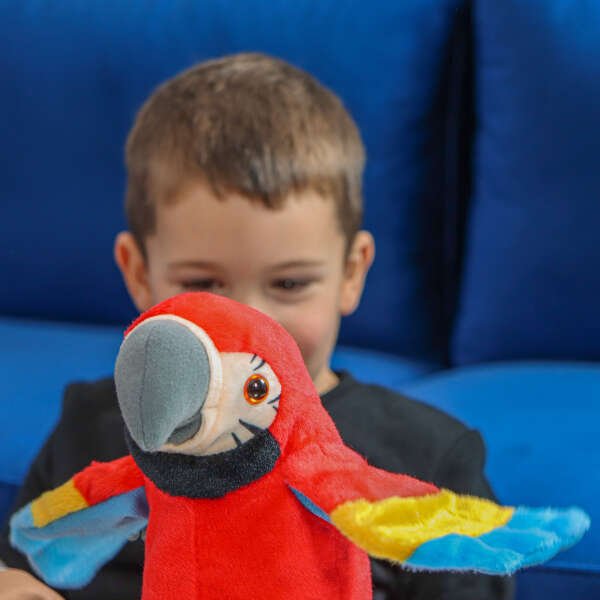 A talking parrot is a talking toy - Parroty - AI WEB SHOP