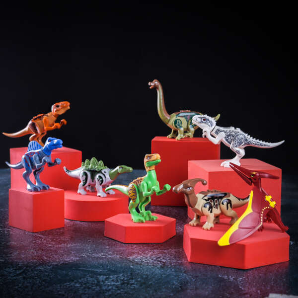 Dinosaurs toys set - Dinotrone - AI WEB SHOP