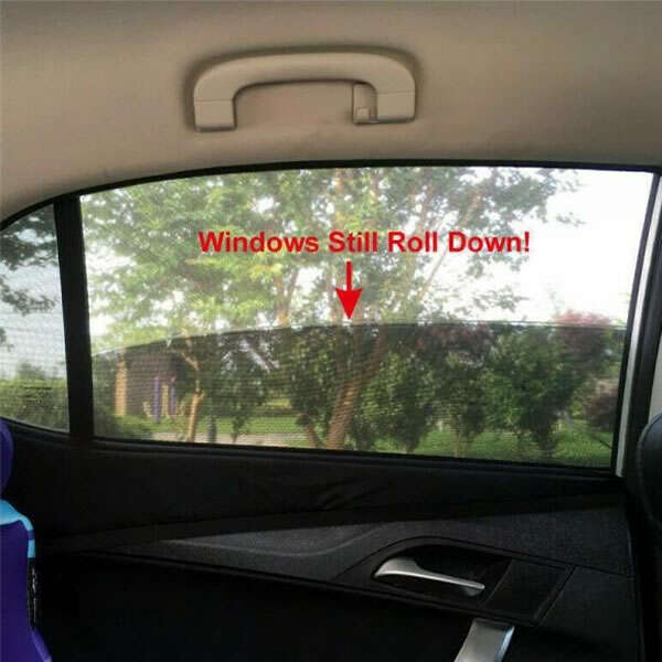 Set of 2 car window sunshades - PortaShade - AI WEB SHOP