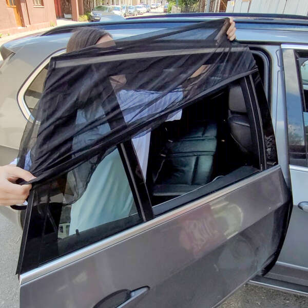 Set of 2 car window sunshades - PortaShade - AI WEB SHOP