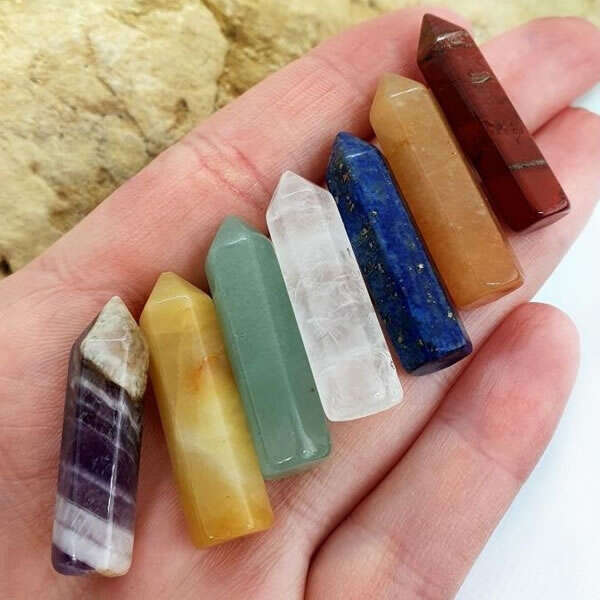 Set of natural stones - Chakro - AI WEB SHOP