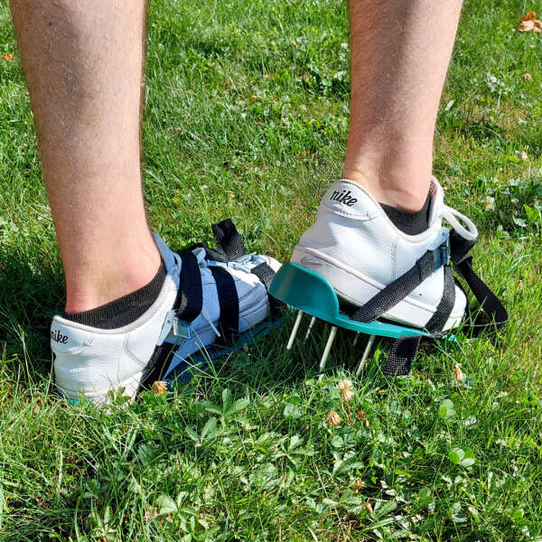 Shoes for aerating the soil - Ballatir - AI WEB SHOP