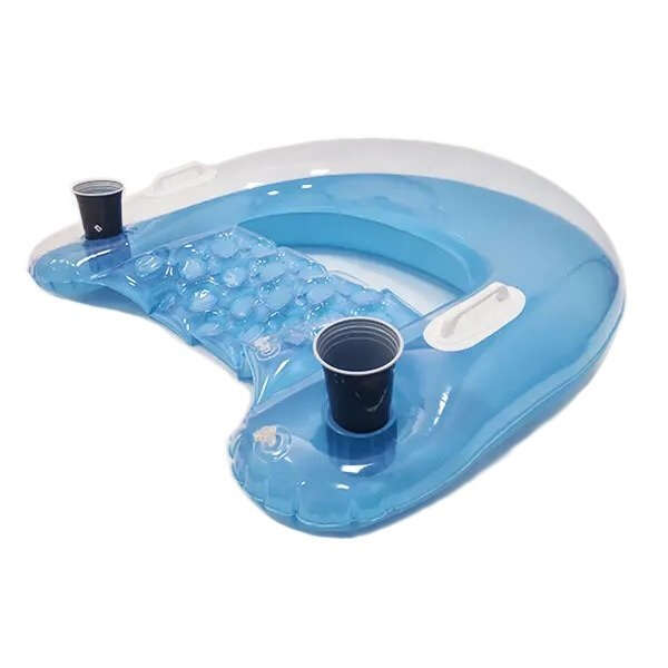 Inflatable pool chair with cup holders - Chilaxo - AI WEB SHOP