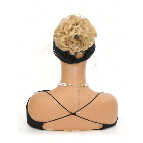 Set of 2 different hair buns - Blonda - AI WEB SHOP