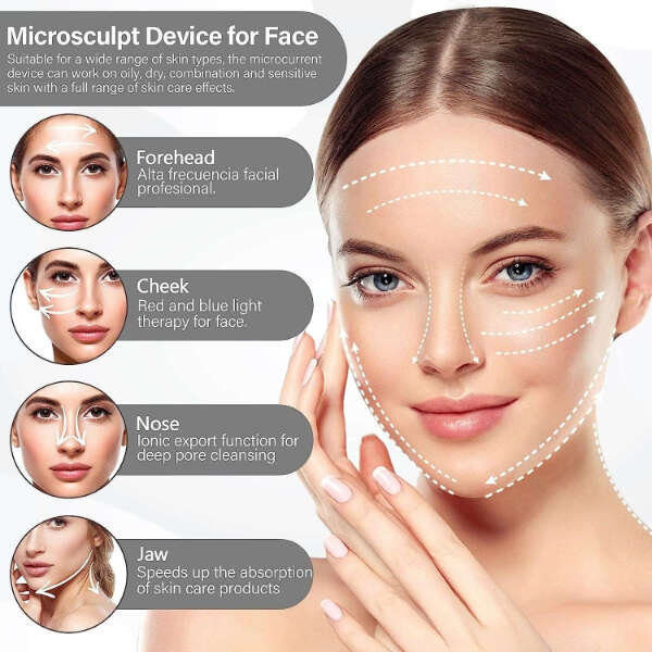 Mini face massager - GlowTouch - AI WEB SHOP