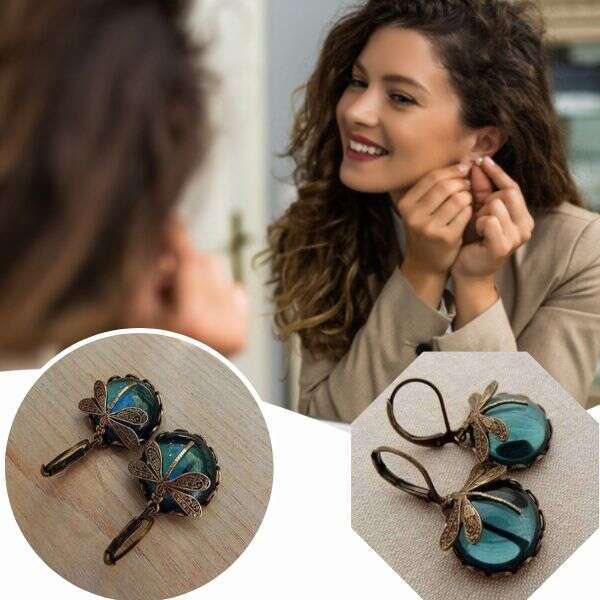 Lovely earrings - Dragonfly - AI WEB SHOP