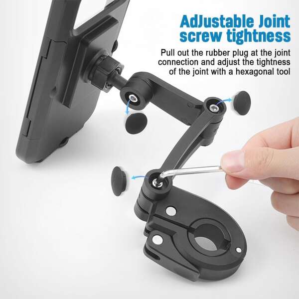 Magnetic mobile phone holder with telescopic brack - Stabilix - AI WEB SHOP