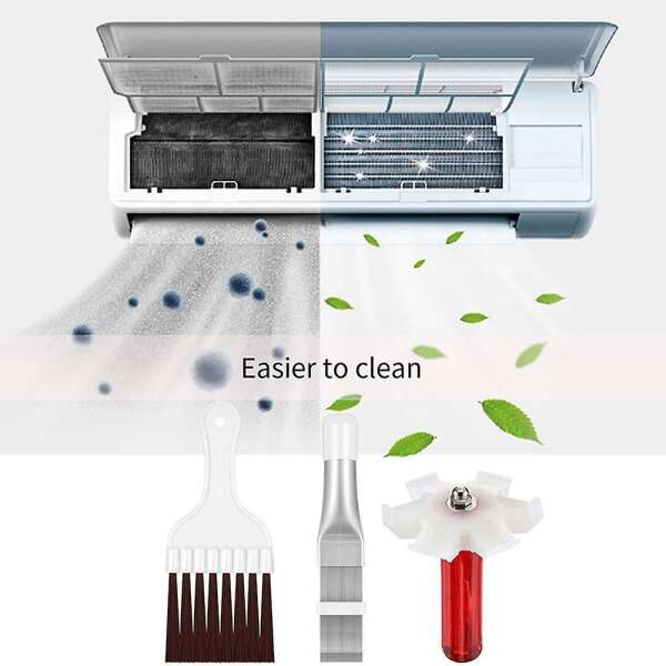 Cleaning brush set for air conditioner - Cleancon - AI WEB SHOP