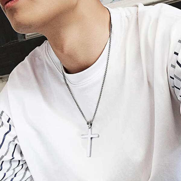 Necklace with cross pendant - Anelon - AI WEB SHOP