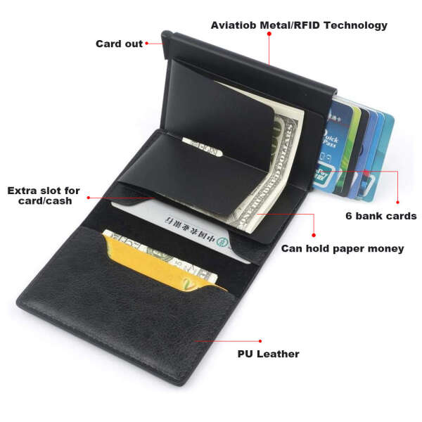 Luxury compact wallet - Powllet - AI WEB SHOP