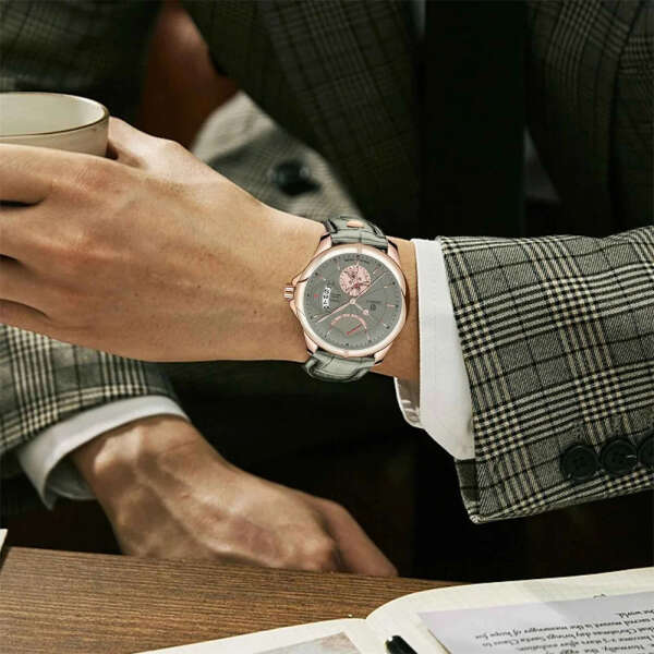 Stylish man watch - Oliveron - AI WEB SHOP