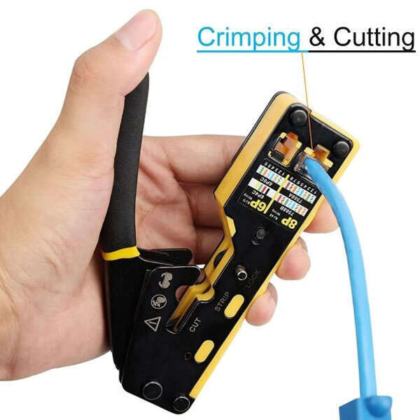 Modular crimping, cutting and wire stripping tool - Crimphoff - AI WEB SHOP