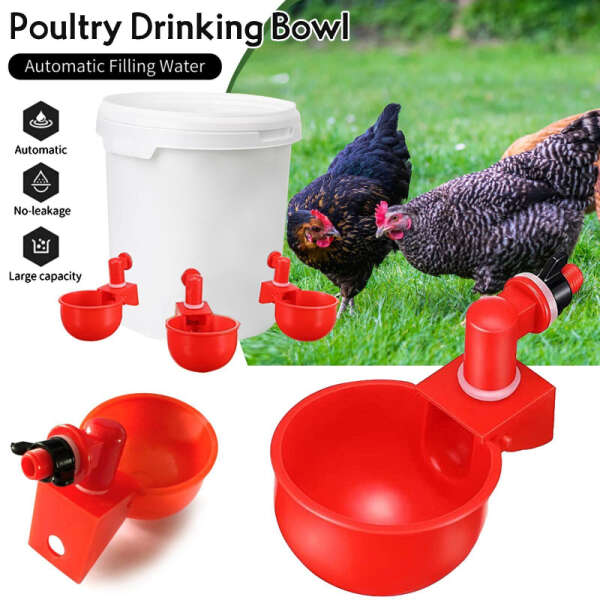 Set for automatic water provision for poultry - PoulCups - AI WEB SHOP