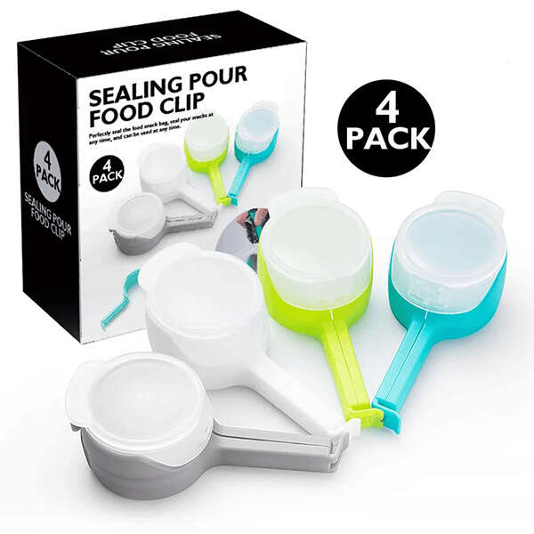 4 bag clamps and preservation of food freshness - Snaptack - AI WEB SHOP