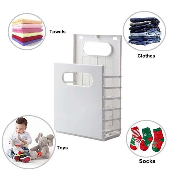 Foldable laundry basket - Eliv - AI WEB SHOP