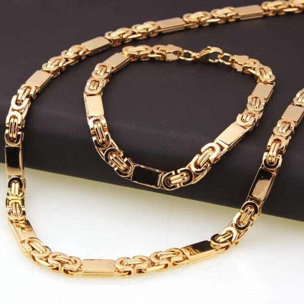 Luxury necklace with gratis bracelet-Alammar - AI WEB SHOP