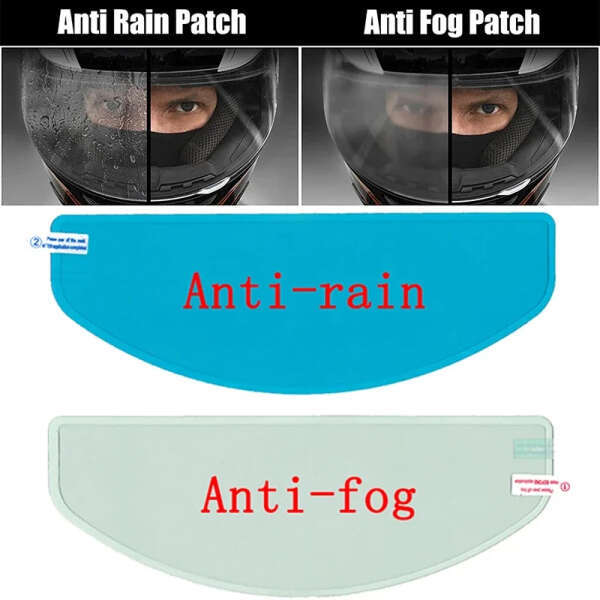 Set of 2 anti-fog and anti-rain stickers for helmets - ClearViz - AI WEB SHOP