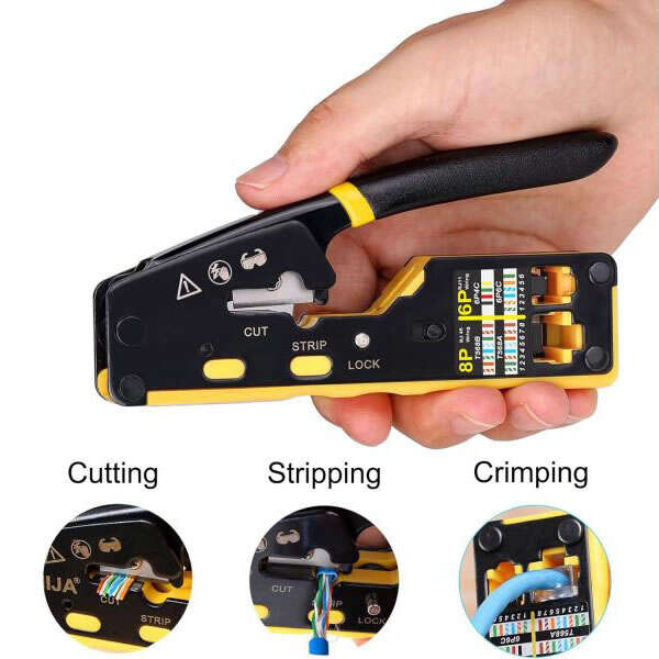 Modular crimping, cutting and wire stripping tool - Crimphoff - AI WEB SHOP