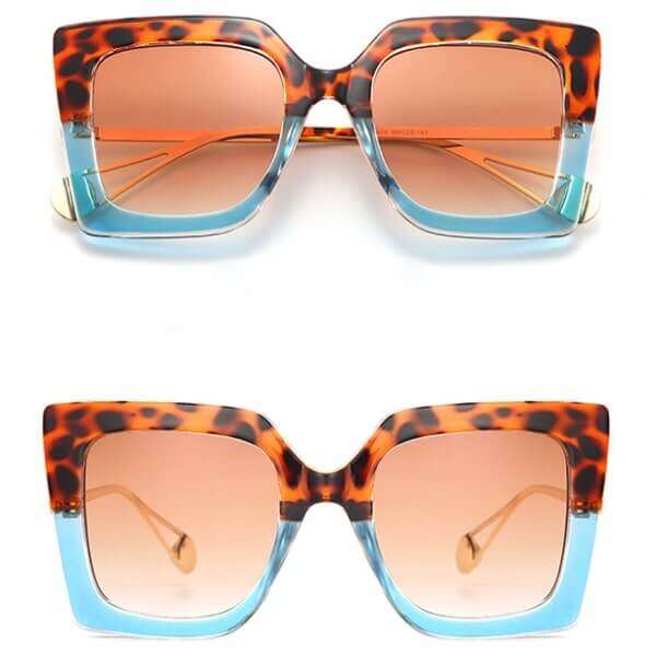 Bi-color sunglasses - Wanita - AI WEB SHOP