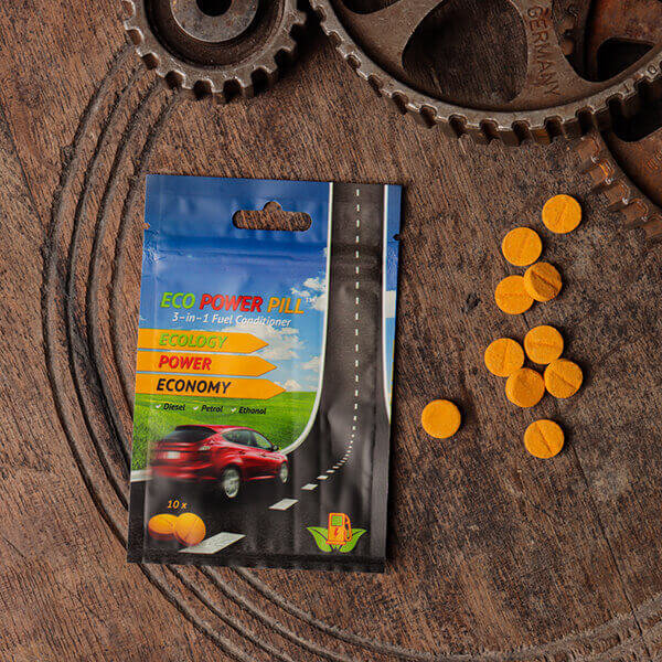 Refining and fuel saving tablets - Eco Power Pill - AI WEB SHOP