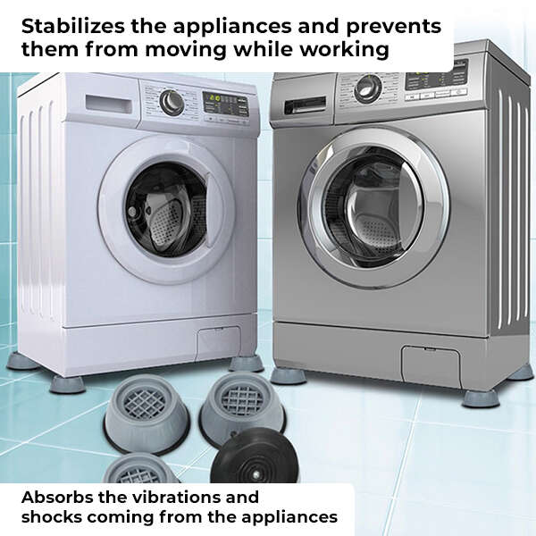 Set of 4 anti-slip feet for washing machine - Stoppy - AI WEB SHOP