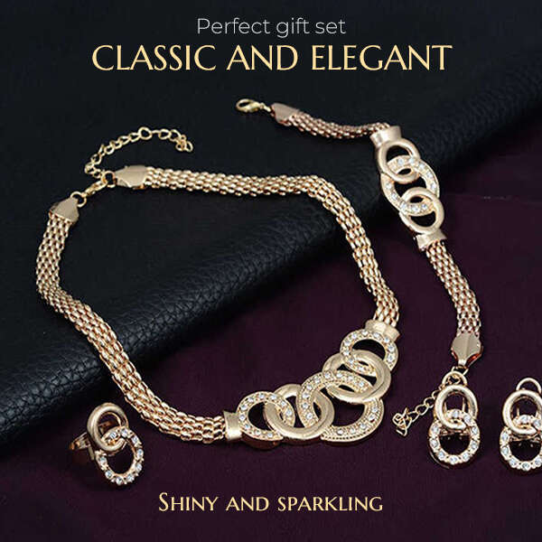 A set of luxury jewelry - Merlyn - AI WEB SHOP