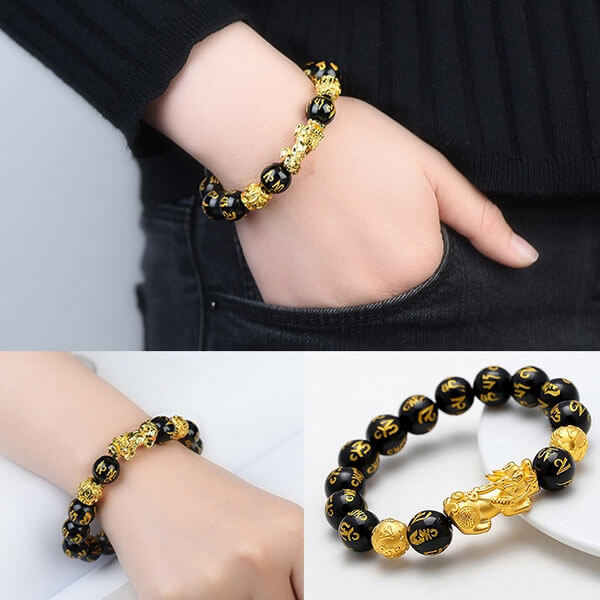 An energized bracelet with powerful symbols - Aureas - AI WEB SHOP