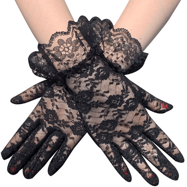 Women's lace gloves - Meryl - AI WEB SHOP